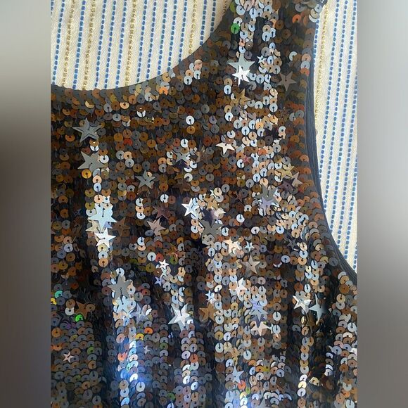 J.Crew Collection Romper Sequin Black Size 6 Low Back Lined Pockets - Picture 14 of 16